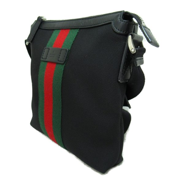 2101217360678 4 Gucci Shoulder Bag Nylon Black Handbag