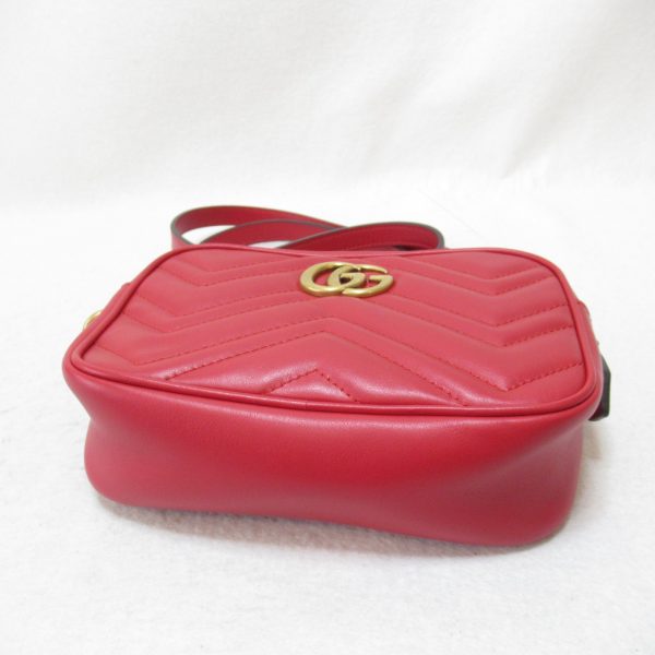 2101217412926 5 Gucci GG Marmont Shoulder Bag Leather Red