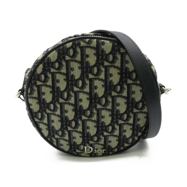 2101217420662 1 Dior Canvas Womens Shoulder Bag Navy