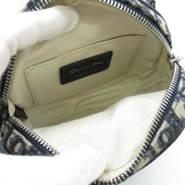 2101217420662 9 Dior Canvas Womens Shoulder Bag Navy