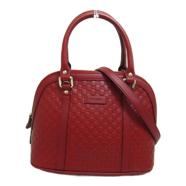 2101217484251 3 Gucci Micro 2way Shoulder Bag Leather Red