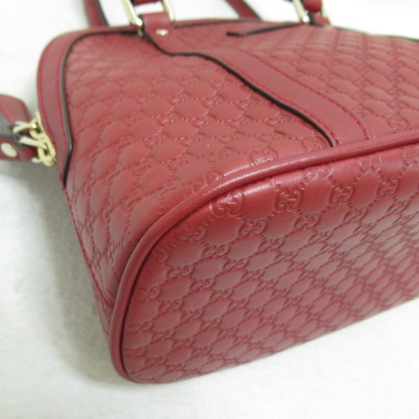 2101217484251 8 Gucci Micro 2way Shoulder Bag Leather Red