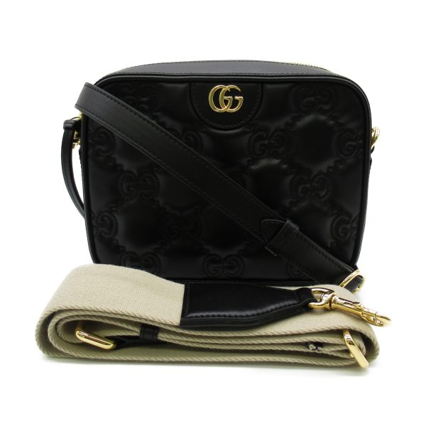 2101217484947 2 Gucci Shoulder Bag Leather Black Handbag