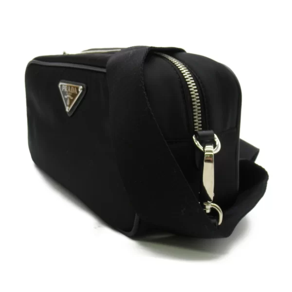 2101217485937 2 PRADA Nylon Womens Shoulder Bag Black