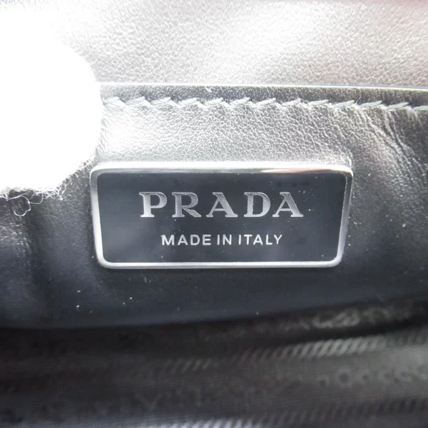 2101217485937 6 PRADA Nylon Womens Shoulder Bag Black