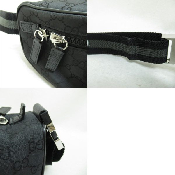 2101217520744 10c Gucci Body Bag Shoulder Bag Nylon Black