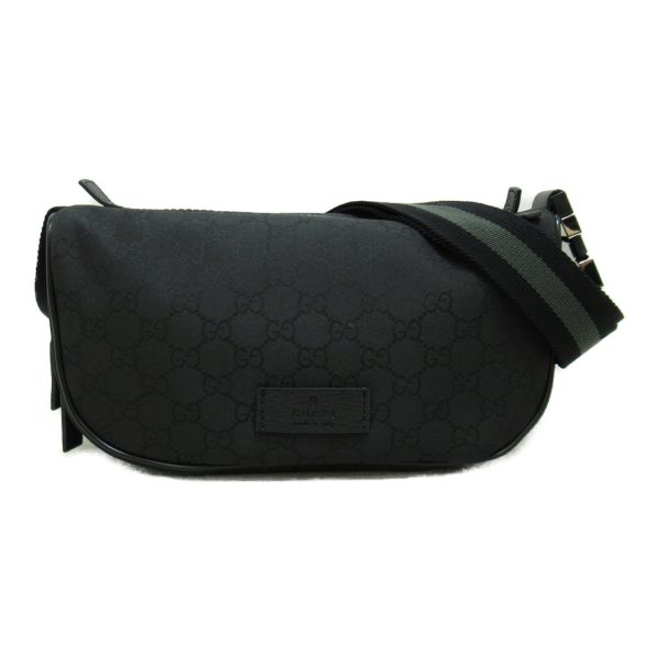 2101217520744 3 Gucci Body Bag Shoulder Bag Nylon Black