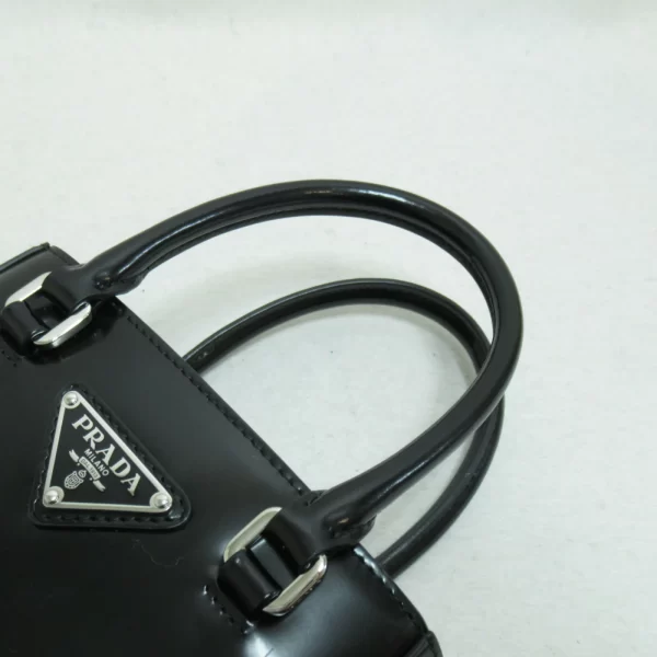 2101217522762 9 PRADA Ladies Leather Shoulder Bag Black