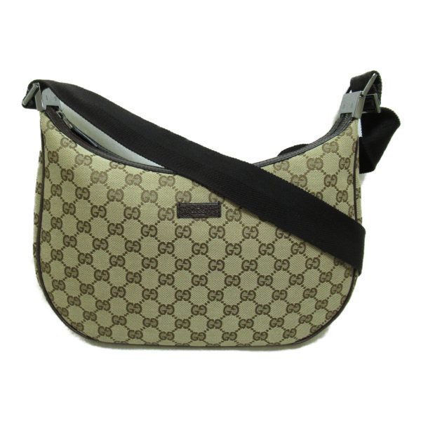 2101217583589 3 Gucci Shoulder Bag GG Canvas Beige Dark Brown