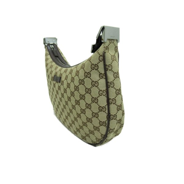 2101217583589 4 Gucci Shoulder Bag GG Canvas Beige Dark Brown