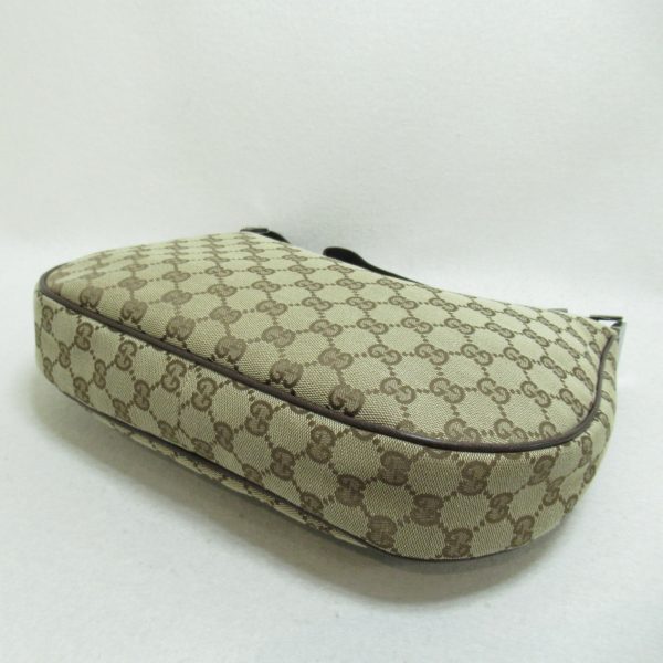 2101217583589 6 Gucci Shoulder Bag GG Canvas Beige Dark Brown