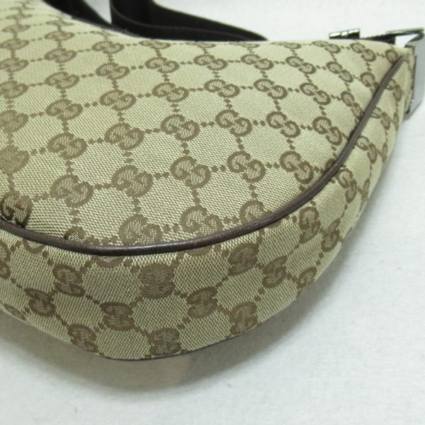 2101217583589 7 Gucci Shoulder Bag GG Canvas Beige Dark Brown