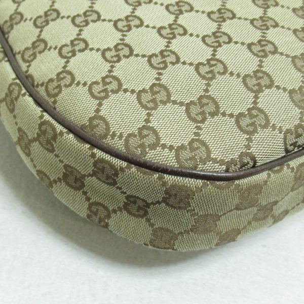 2101217583589 8 Gucci Shoulder Bag GG Canvas Beige Dark Brown