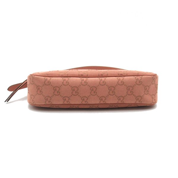 2101217766364 4 Gucci GG Supreme Shoulder Bag Canvas Pink