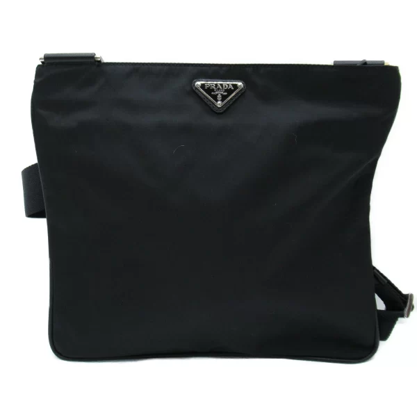 2101217769693 10 PRADA Nylon Ladies Shoulder Bag Black