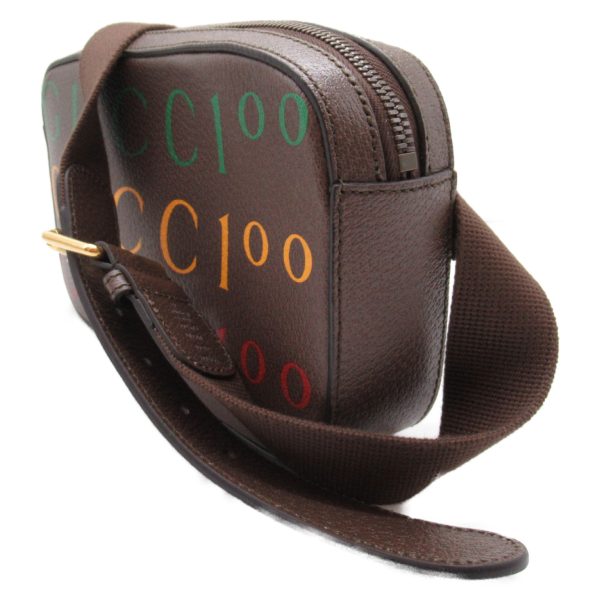 2101217769891 3 Gucci Waist Bag Body Bag Calf Brown