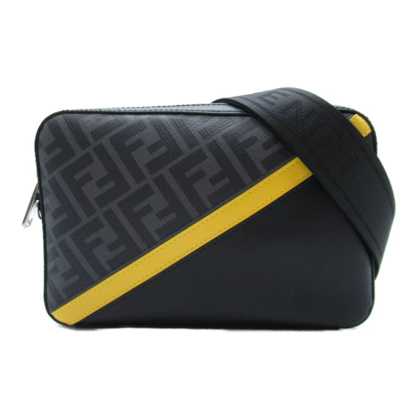 2101217770088 2 Fendi Leather Diagonal Shoulder Bag