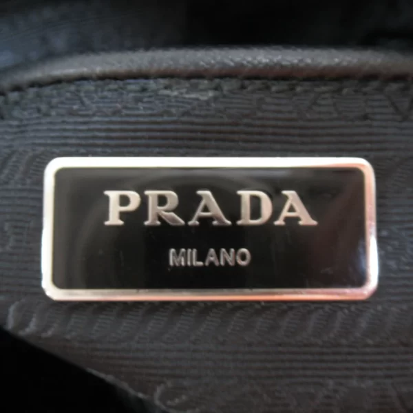 2101217770248 12 PRADA Nylon Ladies Shoulder Bag Black