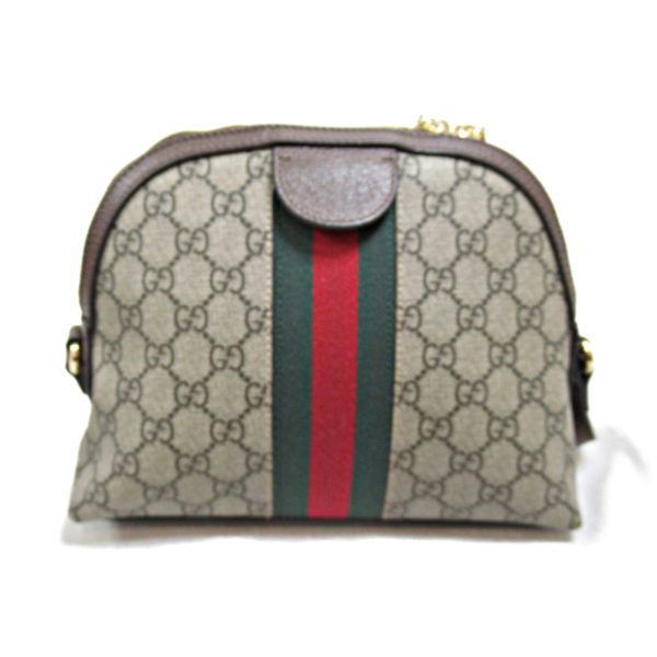 2101217770309 3 Gucci Shoulder Bag PVC Coated Canvas Beige Brown