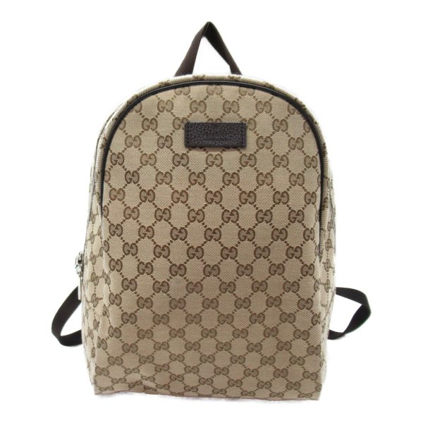 2101217770651 3 Gucci Rucksack Backpack Bag GG Canvas Beige Brown