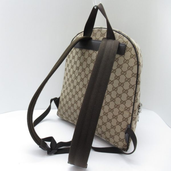 2101217770651 6 Gucci Rucksack Backpack Bag GG Canvas Beige Brown