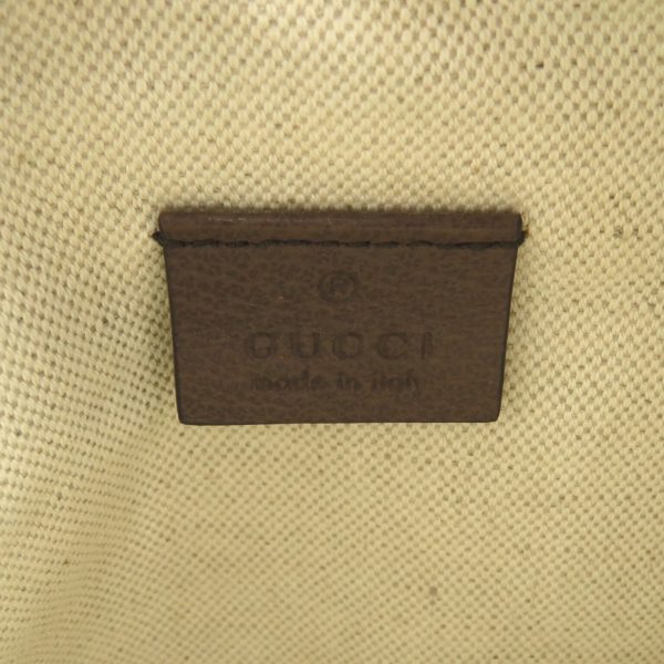 2101217793742 8 Gucci GG Supreme Shoulder Bag PVC Coated Canvas Beige Brown