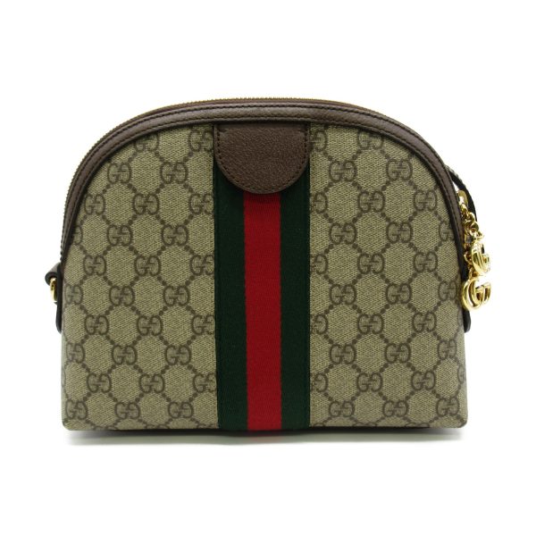 2107600957999 3 Gucci Shoulder Bag Leather Brown Beige