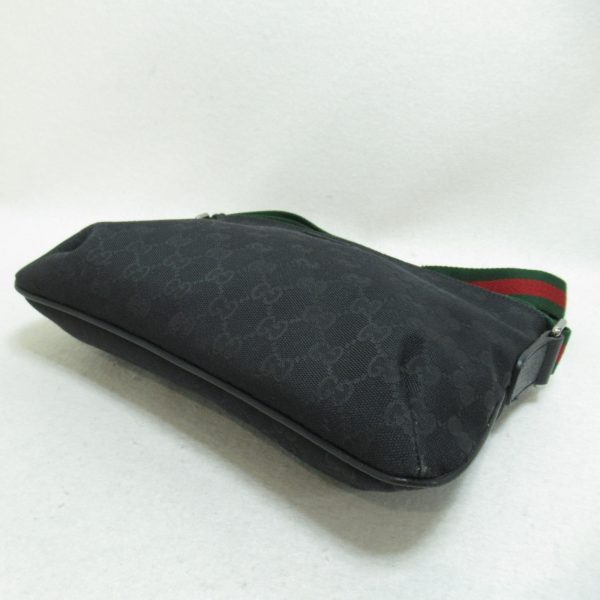 2107600958354 6 1 Gucci Shoulder Bag GG Canvas Black