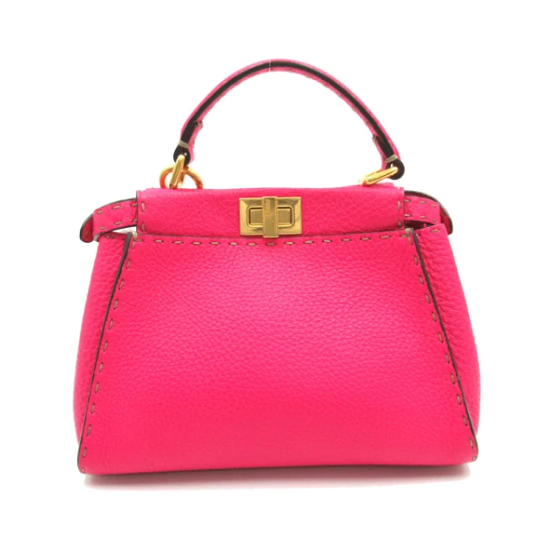 2107600974217 2 Fendi Selleria Peekaboo 2way Leather Shoulder Bag