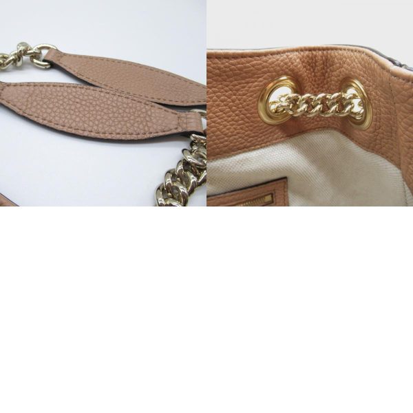 2107600978253 10c Gucci Interlocking G Shoulder Tote Bag Leather Beige