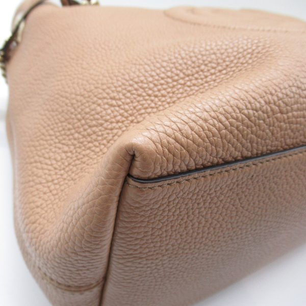 2107600978253 8 Gucci Interlocking G Shoulder Tote Bag Leather Beige