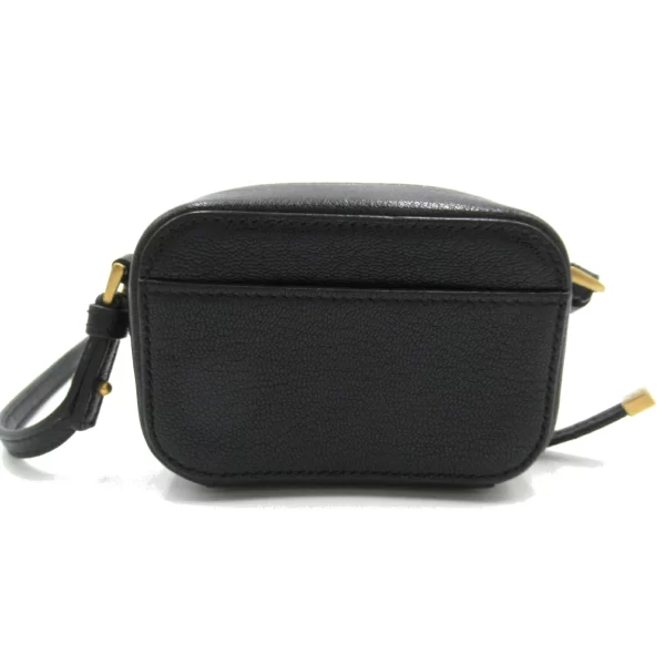 2118800094223 3 Dior Leather Womens Pouch Shoulder Bag Black