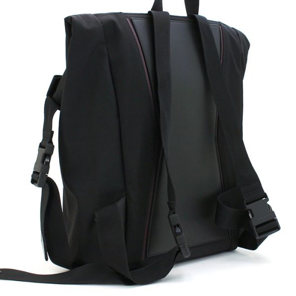 220819 bg1 7 2 Givenchy Rucksack Backpack Black Nylon Folded Shoulder Travel Casual