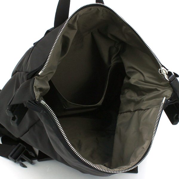 220819 bg1 7 4 Givenchy Rucksack Backpack Black Nylon Folded Shoulder Travel Casual