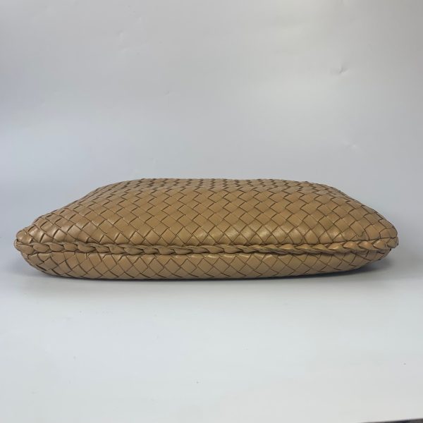 22771705916999 pic hd2 Bottega Veneta Intrecciato Hobo Bag Medium Beige Lambskin leather