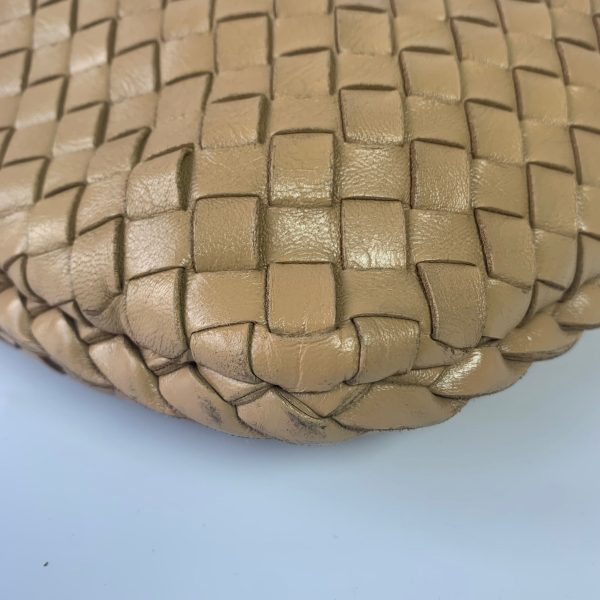 22831705917005 pic hd2 Bottega Veneta Intrecciato Hobo Bag Medium Beige Lambskin leather