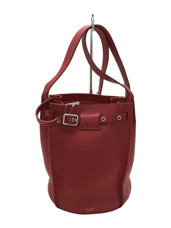 2300018983127 01 CELINE Big Bag Nano Leather Shoulder Bag Red