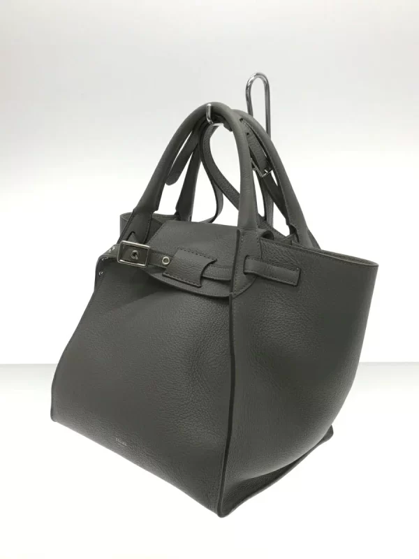 2300037317156 02 CELINE Big Bag Leather Shoulder Bag Gray