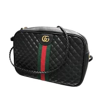 23038969 01 Louis Vuitton Favorite NM Empreinte Leather Shoulder Bag Black Beige