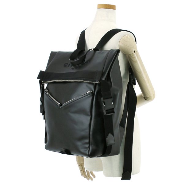 230704 bg1 5 t Givenchy Rucksack Daypack Backpack Calf Leather Shoulder Travel Casual