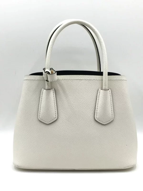 2319451867390 03 PRADA Handbag PVC Plain White