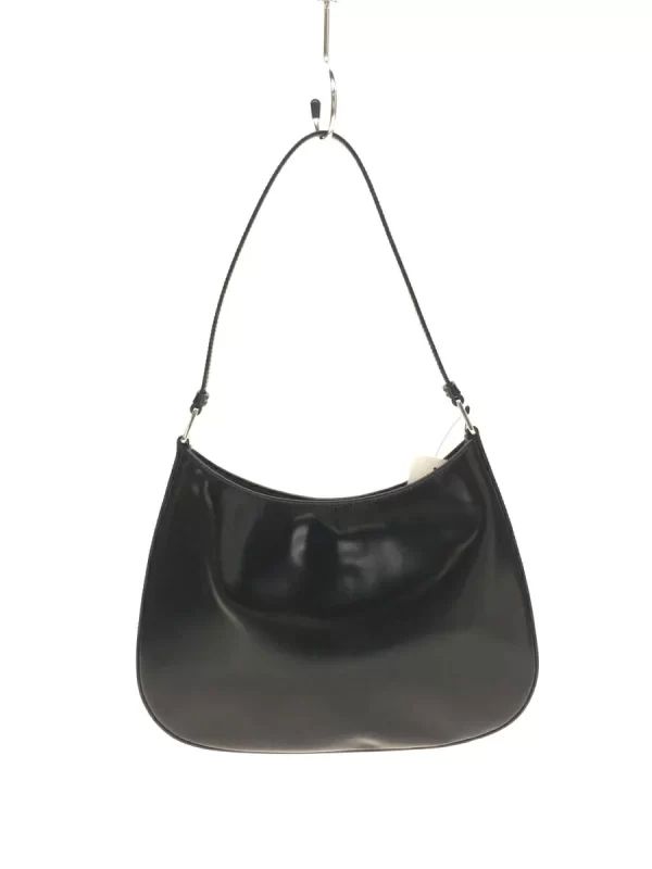 2343160735091 03 PRADA Handbag Enamel Plain Black