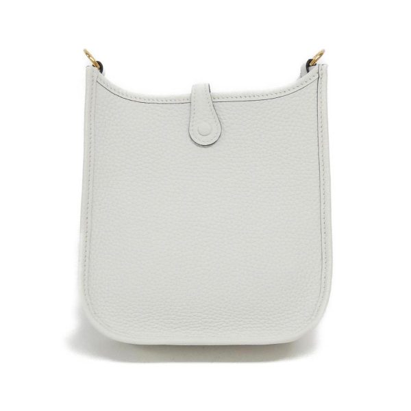 2600038171802 2 b Hermes Evelyn Shoulder Bag Taurillon Clemence White