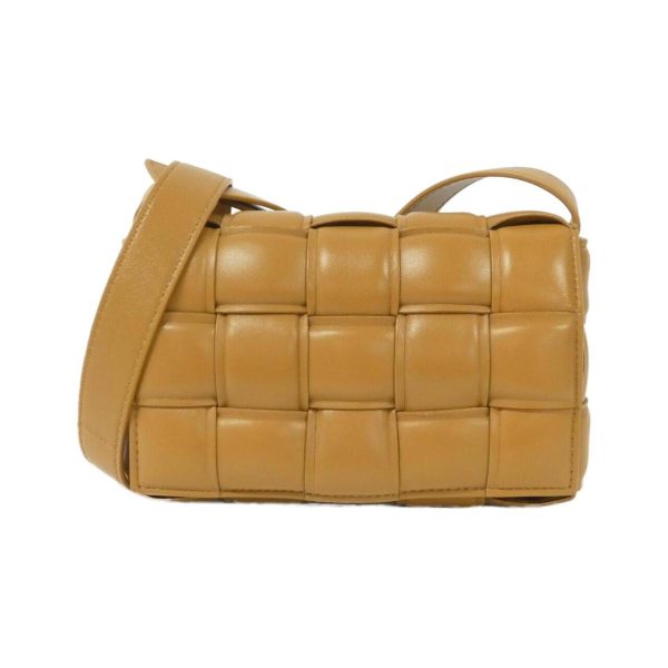 2600038174230 1 b Bottega Veneta Shoulder Bag Camel Gold Metal Fittings