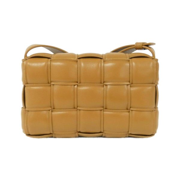 2600038174230 2 b Bottega Veneta Shoulder Bag Camel Gold Metal Fittings