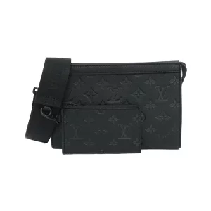 2600057424149 1 b Valentino Roman Studs Metallic Nappa Leather Small Handle Bag