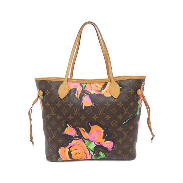 2600057915500 2 b Louis Vuitton Monogram Rose Neverfull MM Shoulder Bag