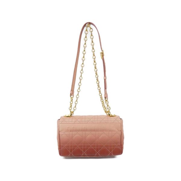 2600060147516 2 b Christian Dior Caro Small Shoulder Bag Lamb Pink