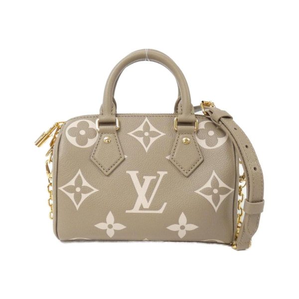 2600062290012 1 b Louis Vuitton Bicolor Monogram Empreinte Speedy Bandouliere Boston Bag