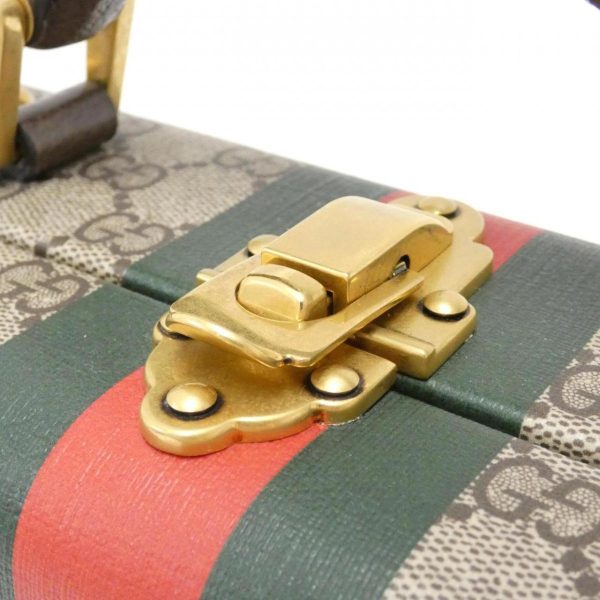 2600063135244 3 b Gucci Bag GG Supreme Canvas Leather Gold Metal Fittings